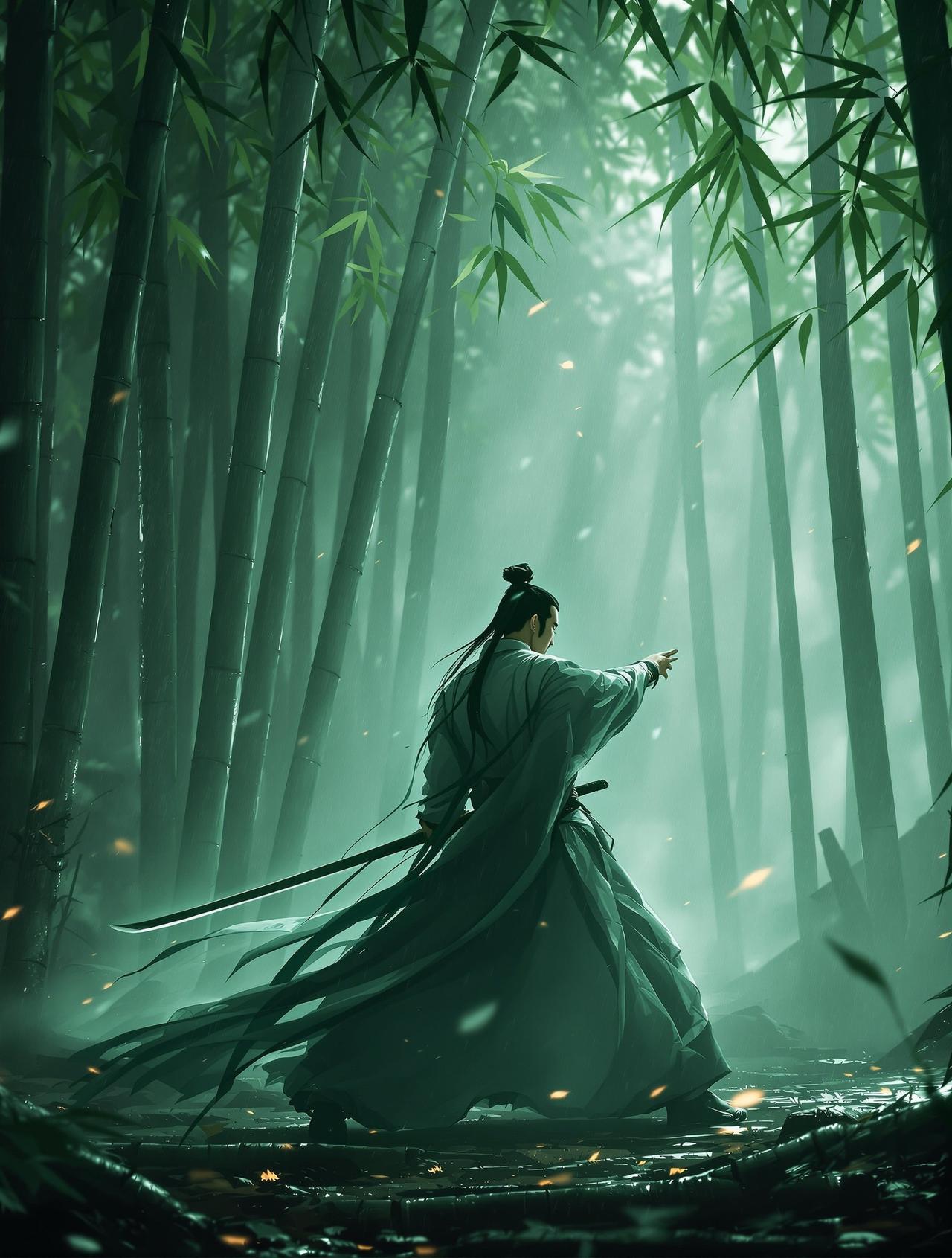勾魂影院出品《江湖夜雨》高清海报